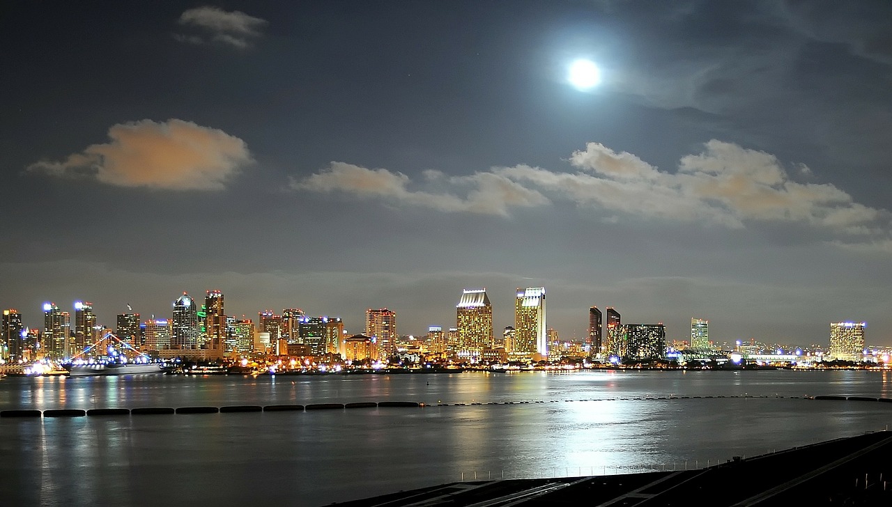 view of downtown San Diego event venue locations