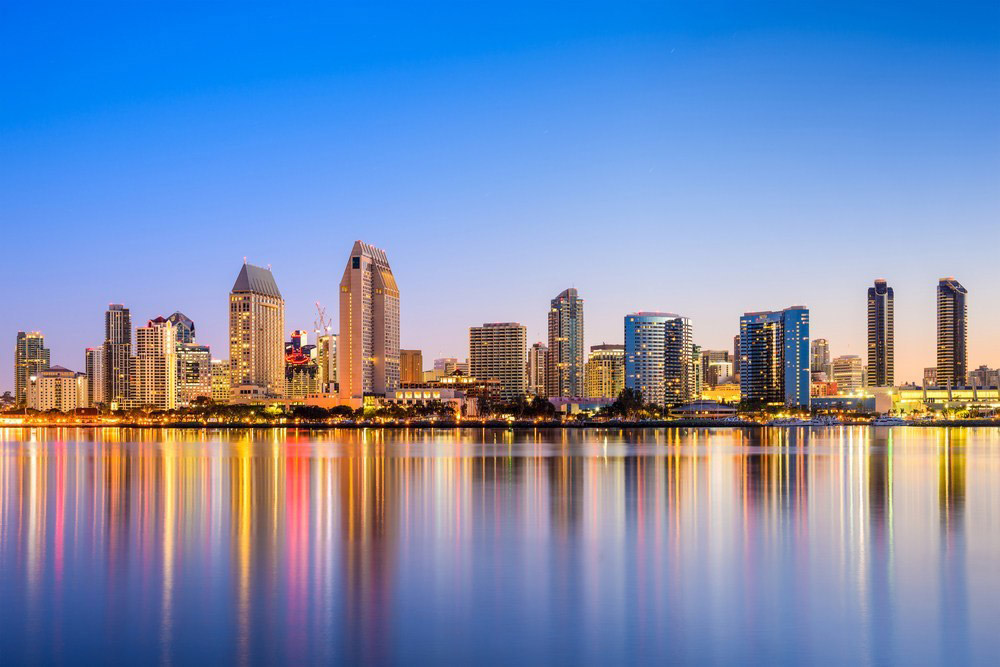 wedding venue skyline downtown san diego