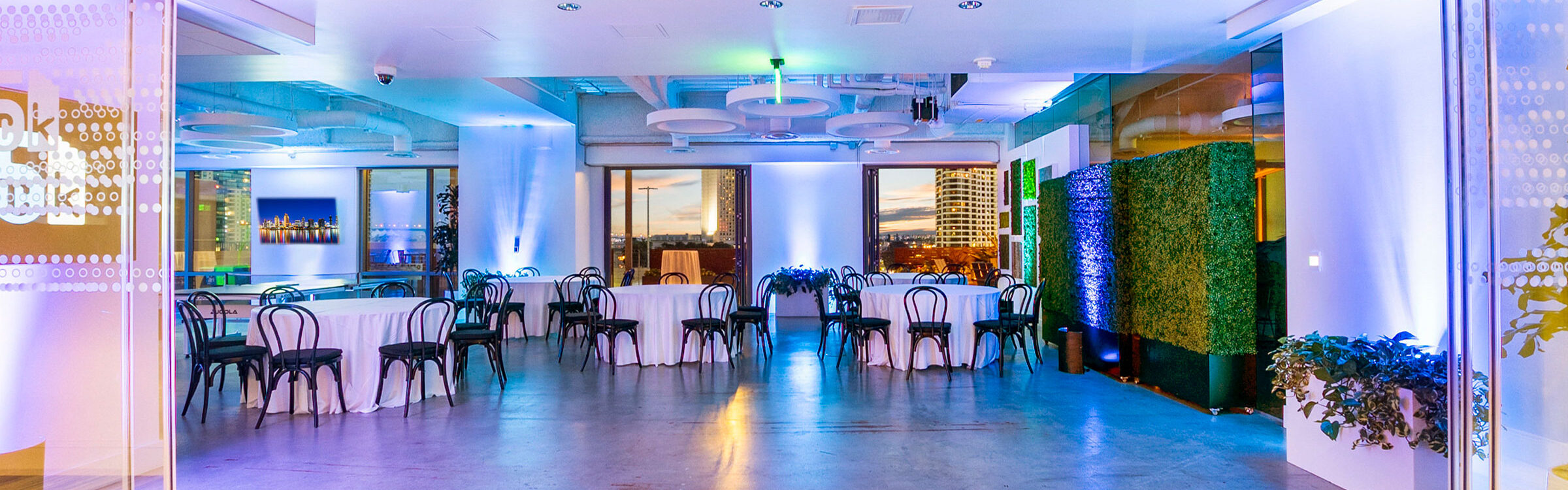 indoor outdoor party venue San Diego - deck655